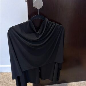 Chico's Black Drape Top